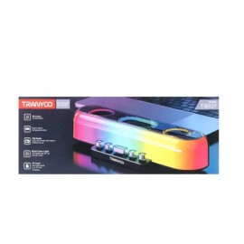 اسپیکر بلوتوثی قابل حمل ترانیو(TRANYOO) رنگ نقره ای مدل T-BS27