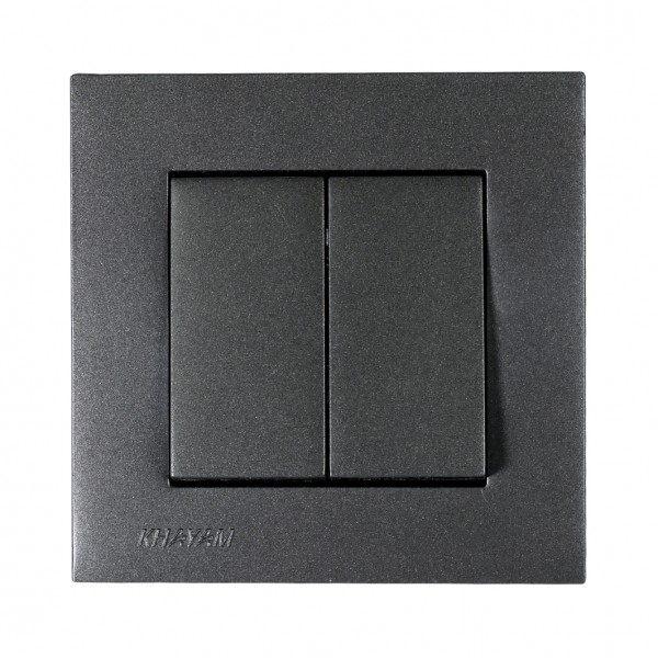 کلید دو پل خیام الکتریک مونتاژ کامل نوک مدادی مدل آرام بسته 10 عددی