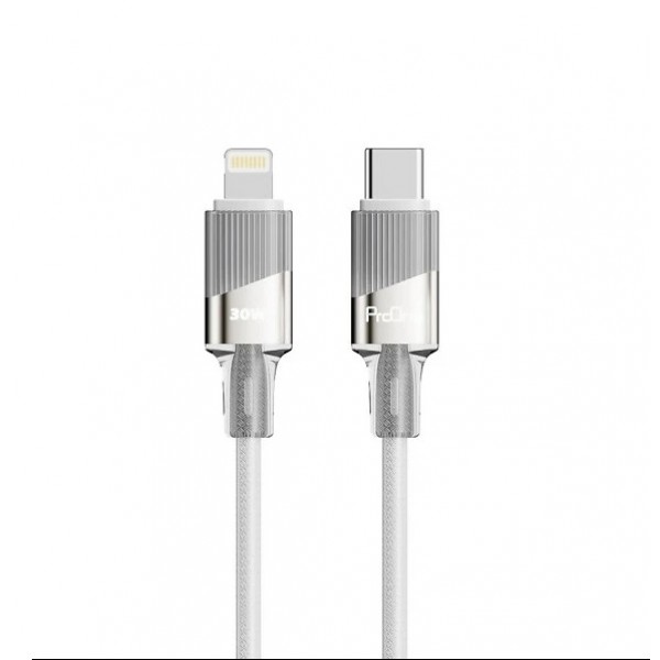 کابل تبدیل USB-C به لایتنینگ 30W/PD پرووان Proone مدل PCC132