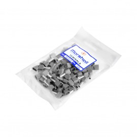 وایرشو سایز 2/5 دوبل خاکستری TE2510 مارشال بسته 100 عددی