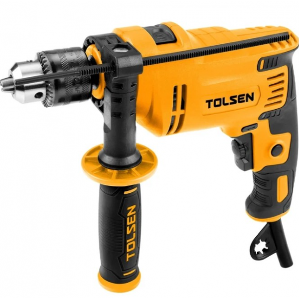 دریل برقی 13 چکشی سه نظام آچاری 750 وات تولسن (TOLSEN) مدل 79505