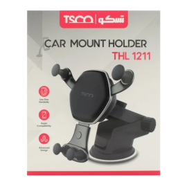 پایه نگهدارنده گوشی تسکو (TSCO) مشکی مدل THL1211