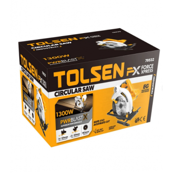 شیار زن دو تیغ 125 میلیمتر 1500 وات تولسن (TOLSEN) مدل 79537 
