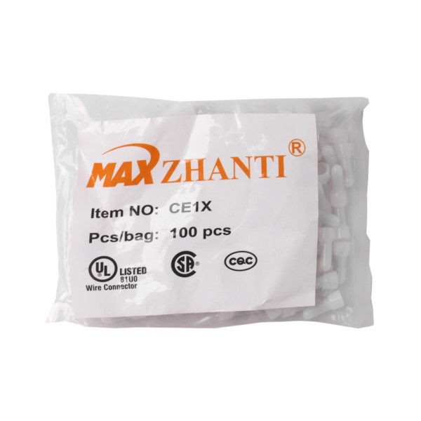 كانكتور پرسی  MAX ZHANTI  مدل CE1X بسته 100 عددی 