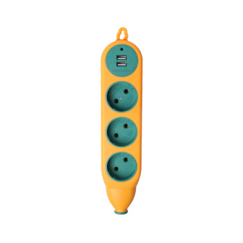 پریز 3 خانه (نیکسان) USB دار