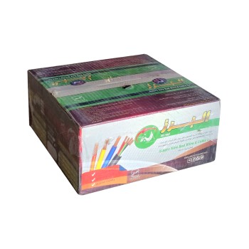 کابل 2 زوجی زمینی CCA فویلدار 0/6*2*2 البرز نیرو رعد 500 متری 