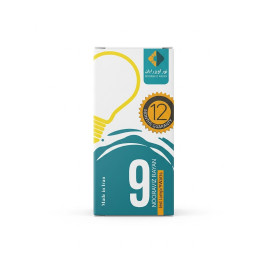 لامپ حبابی 9 وات مهتابی نور آویز رایان لامپ حبابی 9 وات مهتابی نور آویز رایان